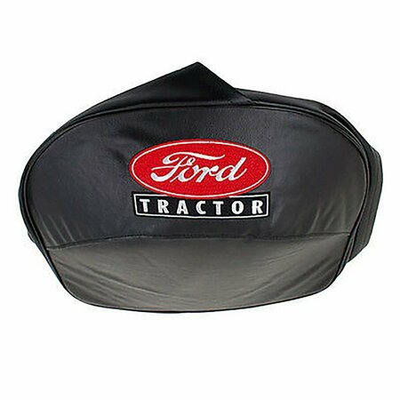 AFTERMARKET 1939-1964 Fits Ford Tractor Script Seat Cushion In Black - 8N-401-BLK 8N401BLK